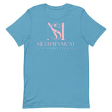 Short-Sleeve Pink Logo Unisex T-Shirt