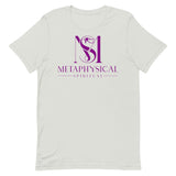 Short-Sleeve Purple Logo Unisex T-Shirt