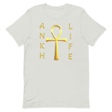 Short-Sleeve Gold Ankh LifenUnisex T-Shirt