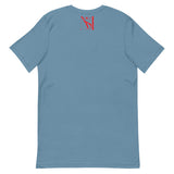 Short-Sleeve Red Logo Unisex T-Shirt