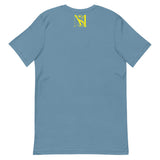 Short-Sleeve Yellow Logo Unisex T-Shirt