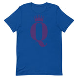 Short-Sleeve Purple Q Unisex T-Shirt