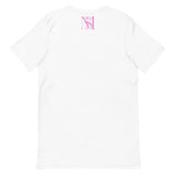 Short-Sleeve Pink Q Unisex T-Shirt