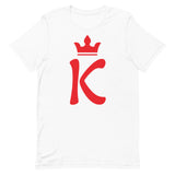 Short-Sleeve Red K Unisex T-Shirt