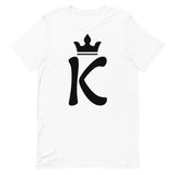 Short-Sleeve Black K Unisex T-Shirt