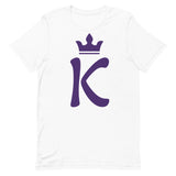 Short-Sleeve Purple K Unisex T-Shirt