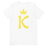 Short-Sleeve Yellow K Unisex T-Shirt