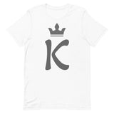 Short-Sleeve Grey K Unisex T-Shirt