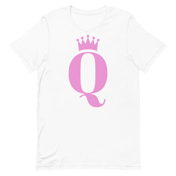 Short-Sleeve Pink Q Unisex T-Shirt