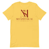 Short-Sleeve Maroon Logo Unisex T-Shirt