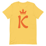 Short-Sleeve Orange K Unisex T-Shirt